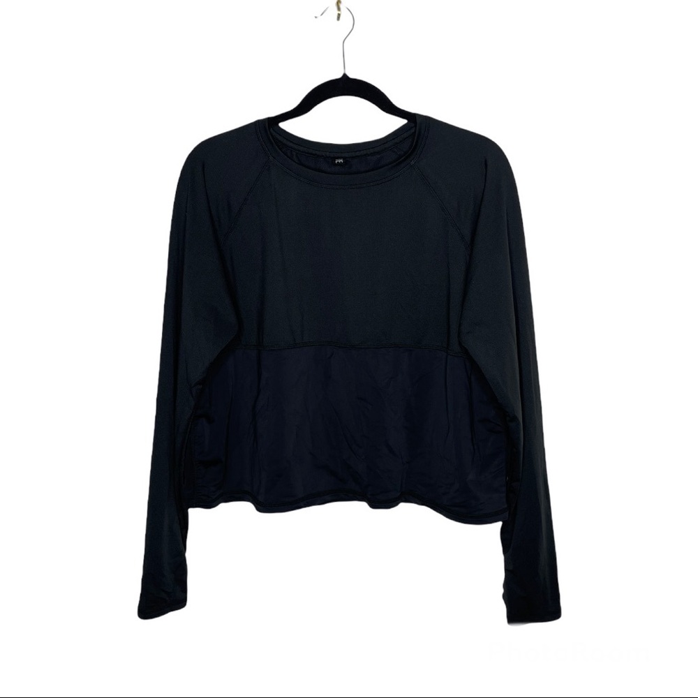 Black Size L Cotton On Body Active Long Sleeve Tee